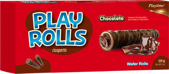 Immagine di PLAY ROLLS WAFER RIC. AL CIOCC. G.120