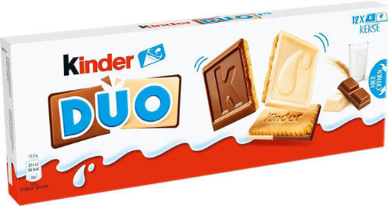 Immagine di FERRERO KINDER DUO BISCOTTI  BIAN/LATTE X12 G.150