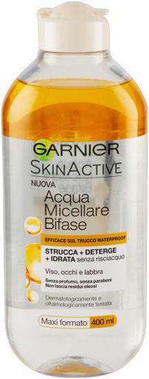 Immagine di GARNIER SKIN ACTIVE ACQUA MICELLARE OLIO BIFASE ML.400