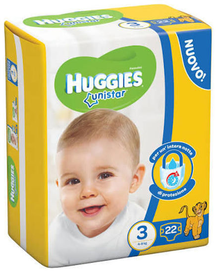 Immagine di HUGGIES UNI MINI X 22