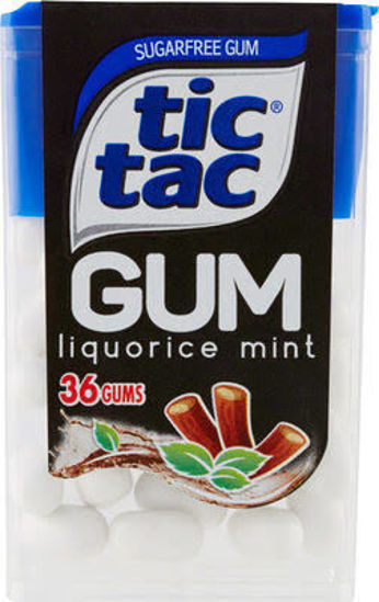 Immagine di TIC TAC GUM LIQUORICEMINT T.36