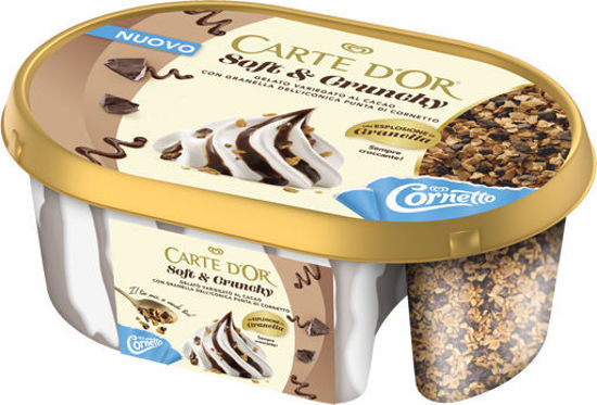 Immagine di ALGIDA CARTE SOFT CRUNCHY/CORNETTO G.373