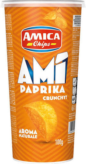 Immagine di AMICA CHIPS TUBO AMI PAPRIKA GR.100