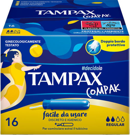 Immagine di TAMPAX COMPAK REGULAR  X16
