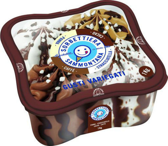 Immagine di SAMMONTANA SORBETTIERA KG.1 STACC/PAN/CACAO/CAFFE'