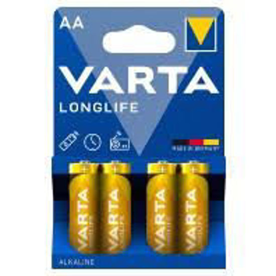 Immagine di VARTA LONGLIFE AA STILO X4