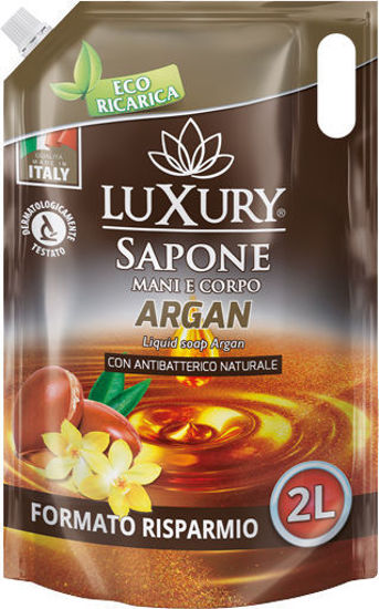 Immagine di LUXURY SAPONE MANI RIC. ARGAN  LT.2