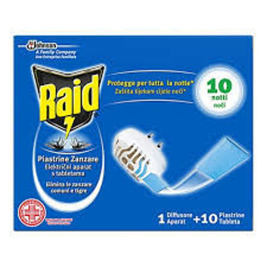 Immagine di RAID ANTIZANZARA BASE+10 PIASTRINE