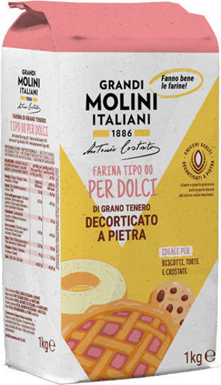 Immagine di GRANDI MOLINI FARINA 00 PER DOLCI KG.1