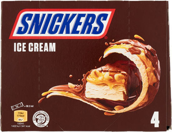 Immagine di SNICKERS GELATO BARRETTA  X4