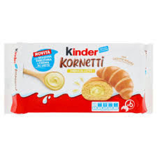 Immagine di KINDER KORNETTI CREMA LATTE  X6
