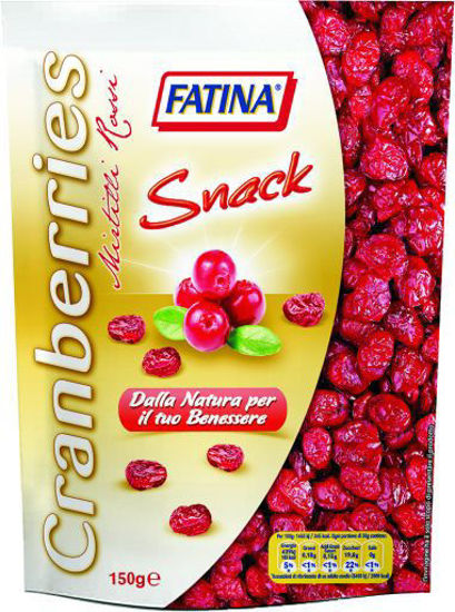 Immagine di FATINA SNACK CRANBERRIES RED GR.150