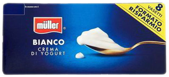 Immagine di MULLER YOG. BIANCO CREMA GR.125X8
