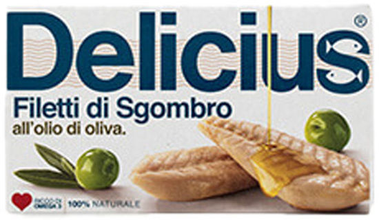 Immagine di DELICIUS FILETTI SGOMBRO O.O. GR.90