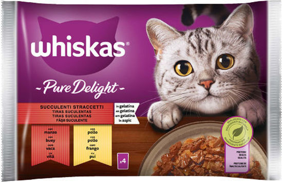 Immagine di WHISKAS PURE DELIGHT STRACC. 85GX4