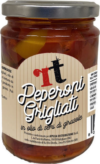 Immagine di RT PEPERONI A FILETTI GRIGLIA GR.290