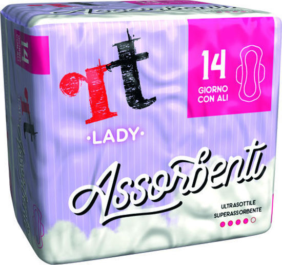 Immagine di RT  LADY ASSORBENTI C/ALI X 14PZ