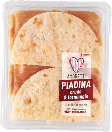 Immagine di AMORETTI PIADINA CRUDO/FORM. GR.180