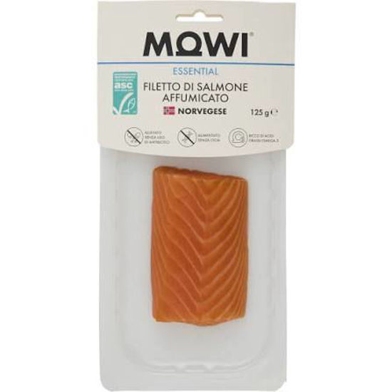 Immagine di MOWI FILETTO DI SALMONE AFFU. GR.125