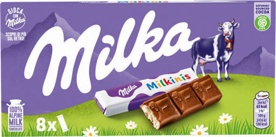 Immagine di MILKA MILKINIS BARRETTE CIOCC. X8