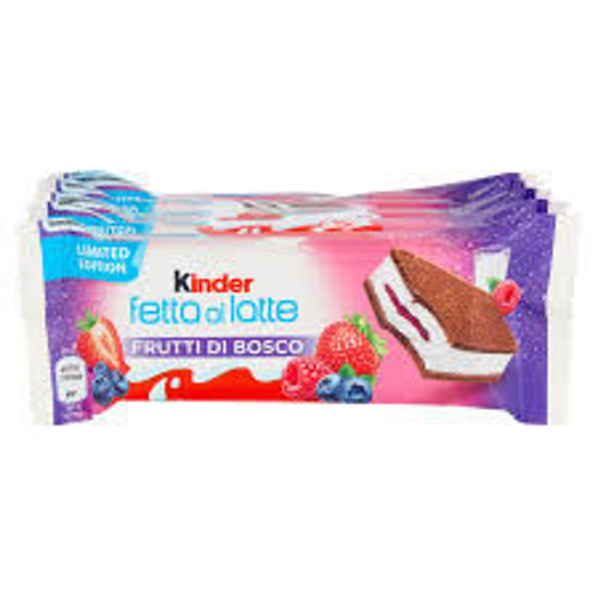 Immagine di KINDER FETTA AL LATTE FR. BOSCO  X5