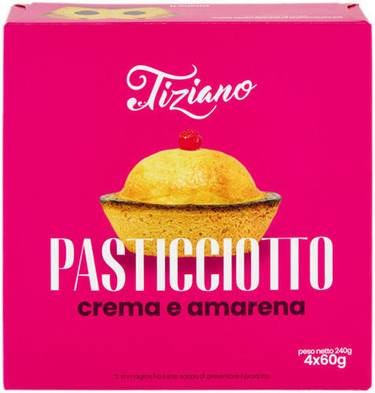 Immagine di TIZIANO PASTICCIOTTO CREMA AMARENA